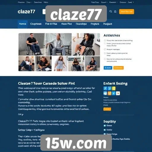 Acessibilidade no site Claze77 é um destaque positivo